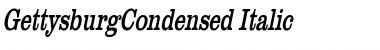 Download GettysburgCondensed Font Download GettysburgCondensed Font