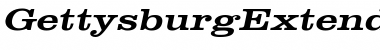 Download GettysburgExtended Font Download GettysburgExtended Font