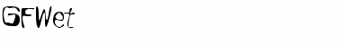 Download GFWet Font Download GFWet Font