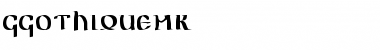 Download GGothiqueMK Font Download GGothiqueMK Font