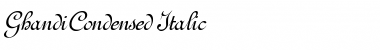 Download GhandiCondensed Font Download GhandiCondensed Font