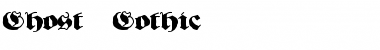 Download Ghost Gothic Font Download Ghost Gothic Font