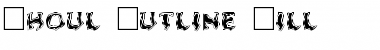Download Ghoul Outline Fill Font Download Ghoul Outline Fill Font