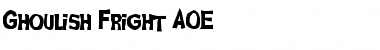 Download Ghoulish Fright AOE Font Download Ghoulish Fright AOE Font