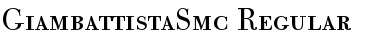 Download GiambattistaSmc Font Download GiambattistaSmc Font