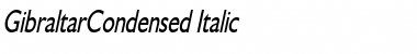Download GibraltarCondensed Font Download GibraltarCondensed Font