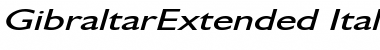 Download GibraltarExtended Font Download GibraltarExtended Font