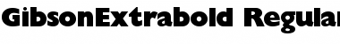 Download GibsonExtrabold Font Download GibsonExtrabold Font