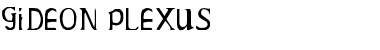 Download Gideon Plexus Font Download Gideon Plexus Font