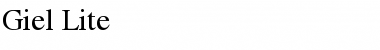 Download Giel Lite Font Download Giel Lite Font