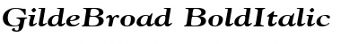 Download GildeBroad Font Download GildeBroad Font