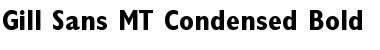 Download Gill Sans MT Condensed Font Download Gill Sans MT Condensed Font