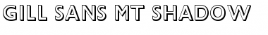 Download Gill Sans MT Shadow Font Download Gill Sans MT Shadow Font