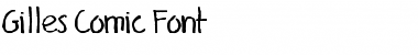 Download Gilles' Comic Font Font Download Gilles' Comic Font Font