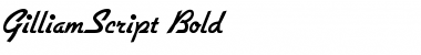 Download GilliamScript Font Download GilliamScript Font