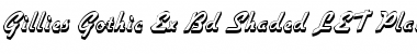 Download Gillies Gothic Ex Bd Shaded LET Font Download Gillies Gothic Ex Bd Shaded LET Font