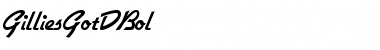 Download GilliesGotDBol Font Download GilliesGotDBol Font