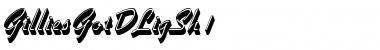 Download GilliesGotDLigSh1 Font Download GilliesGotDLigSh1 Font