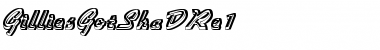 Download GilliesGotShaDRe1 Font Download GilliesGotShaDRe1 Font