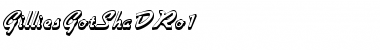 Download GilliesGotShaDRo1 Font Download GilliesGotShaDRo1 Font