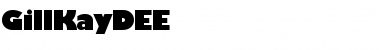 Download GillKayDEE Font Download GillKayDEE Font