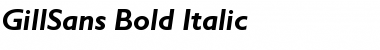 Download GillSans Bold Italic Font Download GillSans Bold Italic Font