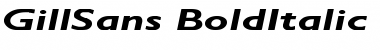 Download GillSans-BoldItalic Ex Font Download GillSans-BoldItalic Ex Font