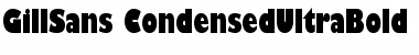 Download GillSans-CondensedUltraBold Font Download GillSans-CondensedUltraBold Font