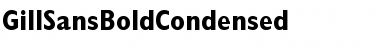 Download GillSansBoldCondensed Font Download GillSansBoldCondensed Font