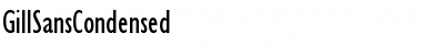 Download GillSansCondensed Font Download GillSansCondensed Font