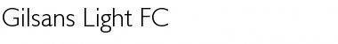 Download Gilsans Light FC Font Download Gilsans Light FC Font