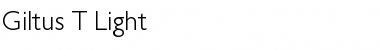 Download Giltus T Light Font Download Giltus T Light Font
