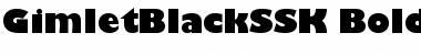 Download GimletBlackSSK Font Download GimletBlackSSK Font