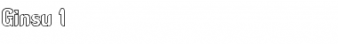 Download Ginsu 1 Font Download Ginsu 1 Font