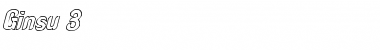 Download Ginsu 3 Font Download Ginsu 3 Font