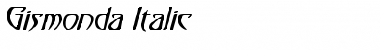 Download Gismonda Italic Font Download Gismonda Italic Font