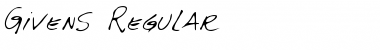 Download Givens Font Download Givens Font