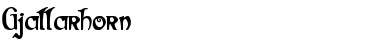 Download Gjallarhorn Font Download Gjallarhorn Font
