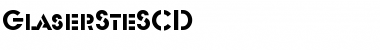 Download GlaserSteSCD Font Download GlaserSteSCD Font
