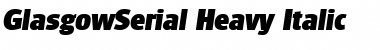 Download GlasgowSerial-Heavy Font Download GlasgowSerial-Heavy Font