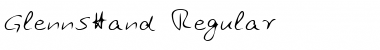 Download GlennsHand Font Download GlennsHand Font