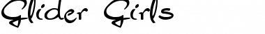Download Glider Girls Font Download Glider Girls Font