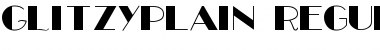 Download GLitzyPlain Font Download GLitzyPlain Font