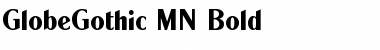 Download GlobeGothic MN Font Download GlobeGothic MN Font