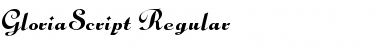 Download GloriaScript Font Download GloriaScript Font