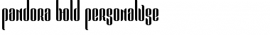 Download Pandora Font Download Pandora Font
