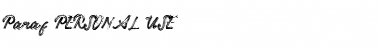 Download Paraf Font Download Paraf Font