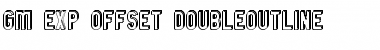 Download GM Exp Offset Doubleoutline Font Download GM Exp Offset Doubleoutline Font