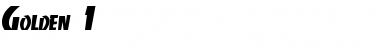 Download Golden 1 Font Download Golden 1 Font