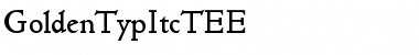 Download GoldenTypItcTEE Font Download GoldenTypItcTEE Font